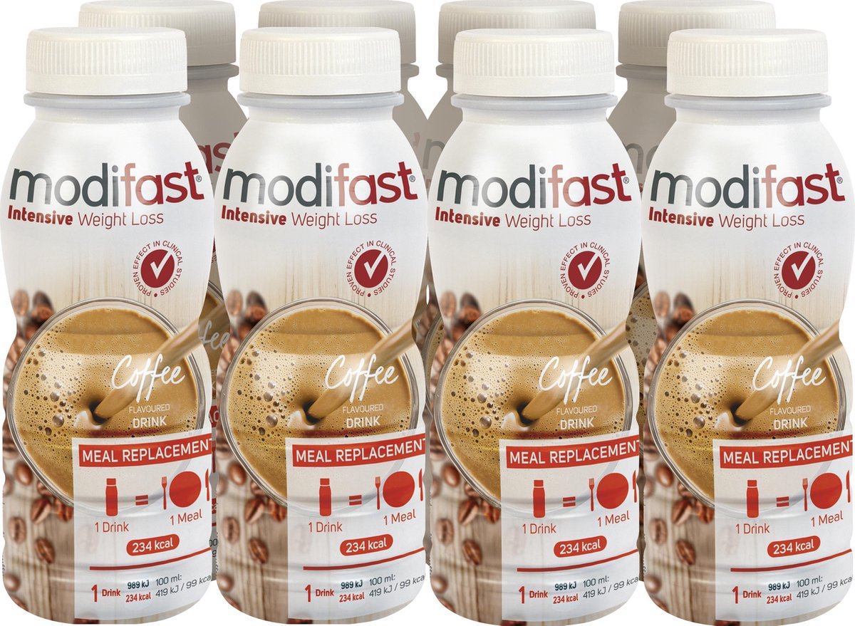 Goedkoopste Modifast Drink Koffie - 8x236 ml