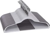 Nancy's Kledinghanger set van 50 - Anti slip - Kledinghangers van kunststof - 360º draaibaar