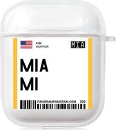 AirPods Case Cover City - Bescherm hoes - Miami - Geschikt voor Apple AirPods 1 & 2 - gerrey.
