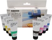 Art Ranger Acrylverfset - acrylverf 8 tubes x 22 ml - Metallic kleuren