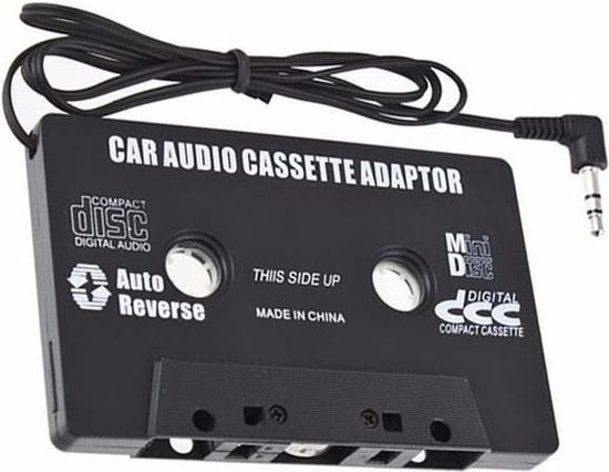WiseGoods Premium Auto Casette Adapter - Autoradio Cassette Speler