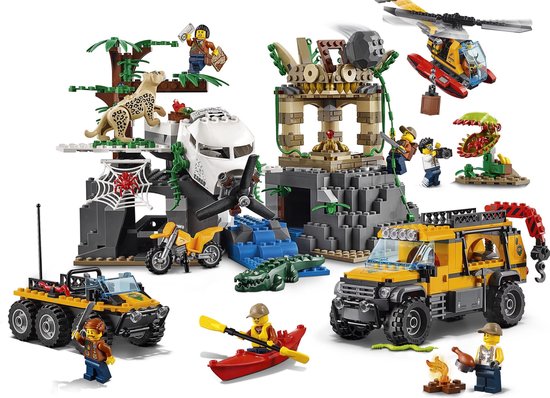 Lego 60161 city on sale jungle exploration site