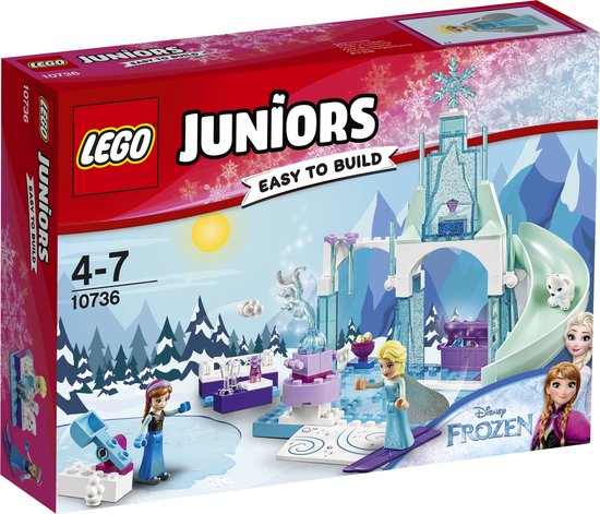 fusie Alstublieft Mobiliseren LEGO Juniors Disney Frozen Anna & Elsa's Bevroren Speeltuin - 10736 |  bol.com