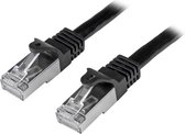 StarTech Cat6 Patch kabel - afgeschermd / shielded (SFTP) - 1 m, zwart