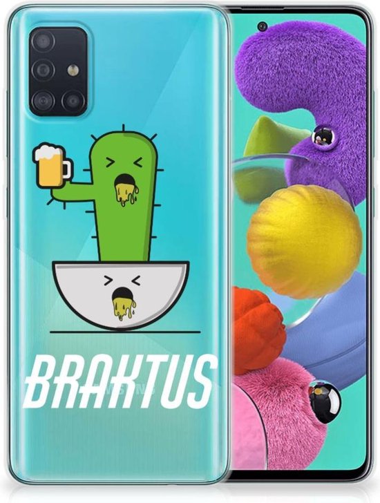 aan de andere kant, kans salami Samsung Galaxy A51 Telefoonhoesje met Naam Braktus | bol.com