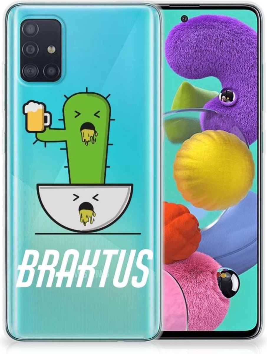 Samsung Galaxy A51 Telefoonhoesje met Naam Braktus
