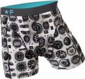 Funderwear boxershort vliegTuig cockpit groen L