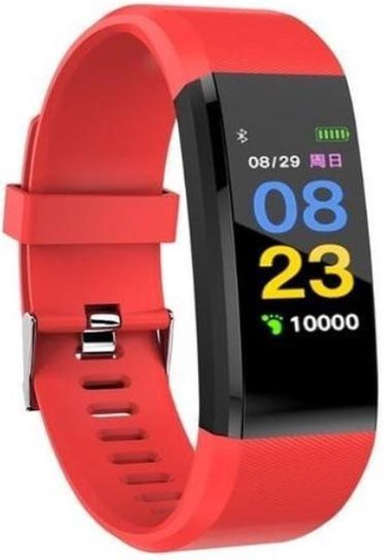 Smartband Fitness Tracker Polsband/Horloge met Bluetooth