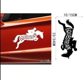 3D Sticker Decoratie Stripfiguren en pictogrammen Autostickers Vinylstickers en muurstickers voor auto-accessoires - C18 / Large
