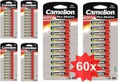 Camelion Plus LR6 / AA / R6 / MN 1500 1.5V Alkaline batterij - 60 Stuks (6 Blisters a 10St)