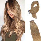 Tape Hair Extensions 50gram 45cm kleur 27 echt haar beste kwaliteit