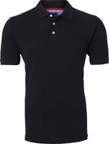 Redmond regular fit poloshirt - zwart - Maat: 5XL