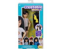 Creatable World Character Starter Kit 2 Black Straight - Genderneutrale Pop