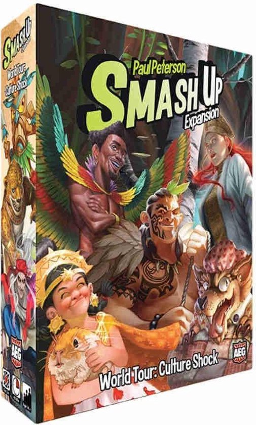 Boek: Smash Up: World Tour Culture Shock, geschreven door Alderac Entertainment Group