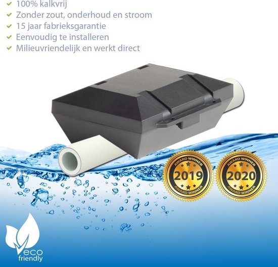 Foto: Waterontharder alternatief alpinpro antikalksysteem black edition voor alle alupex waterleidingen magneet waterleiding h t waterontharder alternatief antikalk kalkaanslag magnetisch waterontkalker alternatief