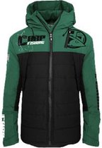Hotspot Design Zipped Jacket - Carpfishing Eco - Black/Green - Maat L