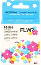 FLWR - Inktcartridge / PG-510 / Zwart - Geschikt voor Canon