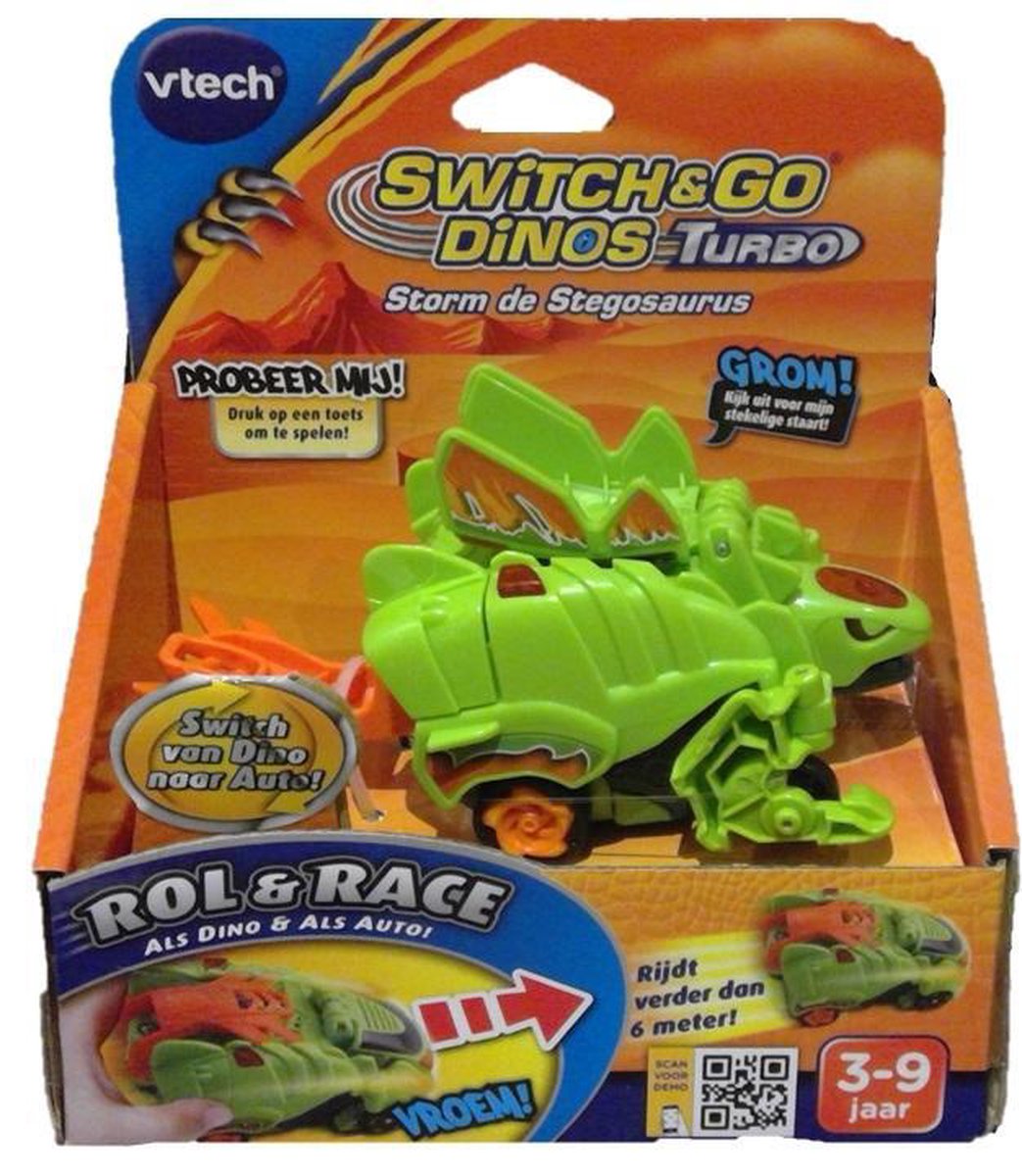 VTech Switch & Go Dinos Turbo Storm de Stegosaurus