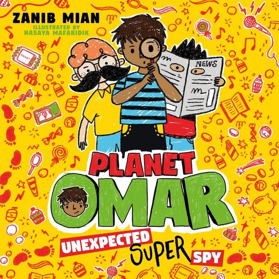 Planet Omar2- Unexpected Super Spy - cover
