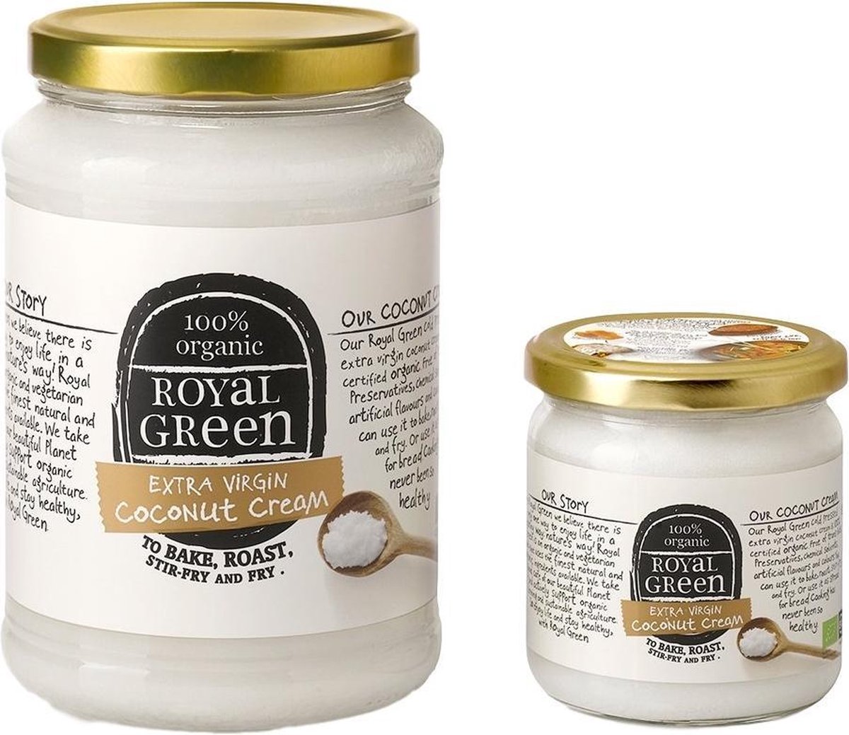 Kokosolie - Royal Green Kokoscreme - Extra Virgin - 325ml