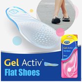 Scholl Gel Activ Inlegzolen voor platte schoenen - maat 35-40 - 1 paar