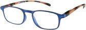 Lookofar Leesbril Le-0192e Belle Havanna Blauw Sterkte +3.00