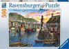 Ravensburger puzzel 's Ochtends bij de Haven - Legpuzzel - 500 stukjes
