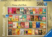 Ravensburger puzzel Vintage Kookboeken - Legpuzzel - 500 stukjes