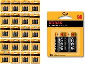 Kodak XTRALIFE C/LR14 alkaline batterij - 40 Stuks (20 Blisters a 2St)
