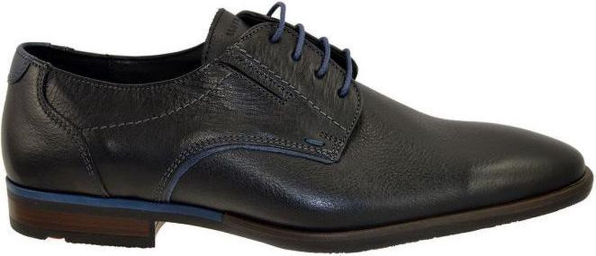 Lloyd -Heren zwart geklede lage schoenen