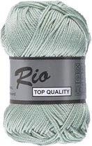 Lammy yarns Rio katoen garen - mint (062) - naald 3 a 3,5 mm - 1 bol