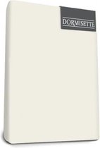 Dormisette Mako Jersey Topdek hoeslakens 90 x 210 cm Creme