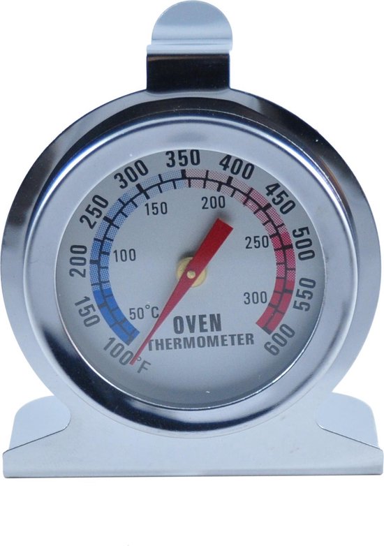 Phonaddon Oven Thermometer BBQ Barbecue Temperatuurmeter RVS | bol.com