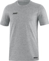 Jako T-Shirt Premium Basics Grijs Gemeleerd Maat 2XL