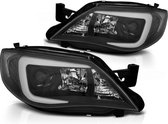 Koplampen met parkeerlicht SUBARU IMPREZA III GH 07-12 TUBE ZWART