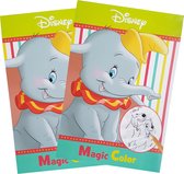 2 Dombo toverblokken Disney - krasblokken Kinder kleurboek