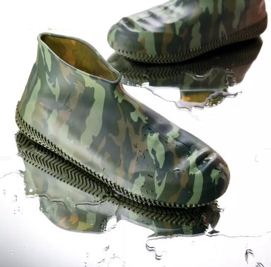 | LEGERPRINT siliconen overschoenen MAAT L Slecht weer? Zo bescherm je je schoenen goed tegen regen