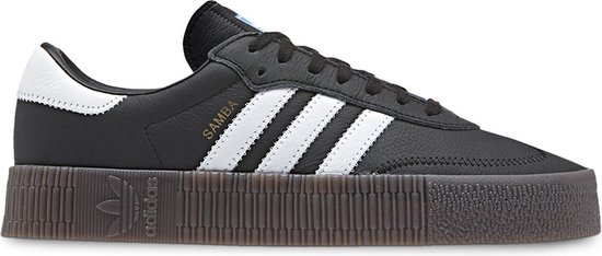Adidas Dames Sneakers Sambarose Wmn - Zwart - Maat 38⅔ Adidas Dames Sneakers Sambarose Wmn - Zwart - Maat 38⅔