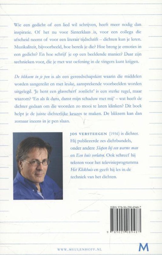 Bol Com Bliksem In Je Pen Jos Versteegen 9789029089487 Boeken