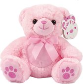 Soft Touch Knuffelbeer Paws Junior 20 Cm Polyester Roze