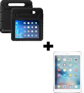 iPad Mini 1/2/3 Kinderhoes Kidscase Hoesje Met Screenprotector - Zwart