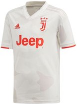 adidas Juventus Away Sportshirt - Maat 140  - Unisex - Wit/grijs/rood