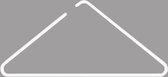 Triangle Design Kapstok Hanger Kleerhanger Wit