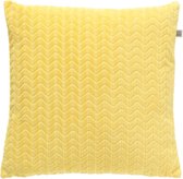 QUIN - Kussenhoes lemon 45x45 cm - geel