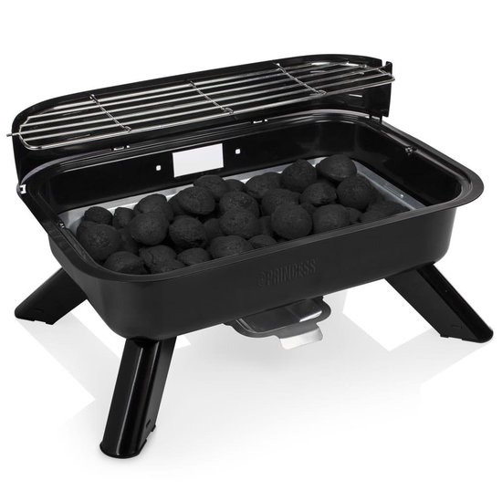 | Princess Hybride Barbecue 44x28 cm 2000W Princess Hybride Barbecue 2000W 44 x 28 cm Zwart