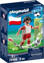 PLAYMOBIL Sports & Action Joueur de foot Polonais - 70486
