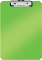 Leitz WOW Kunststof A4 Klembord met Ophanghaakje - Capaciteit tot 75 Vel -  Groen