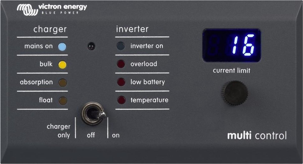 Victron Victron Digital Multi Control 200/200A GX (90º)