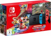 Nintendo Switch Console - Blauw/Rood - Nieuw Model + Mario Kart