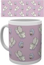 Rick and Morty Toilet Mok